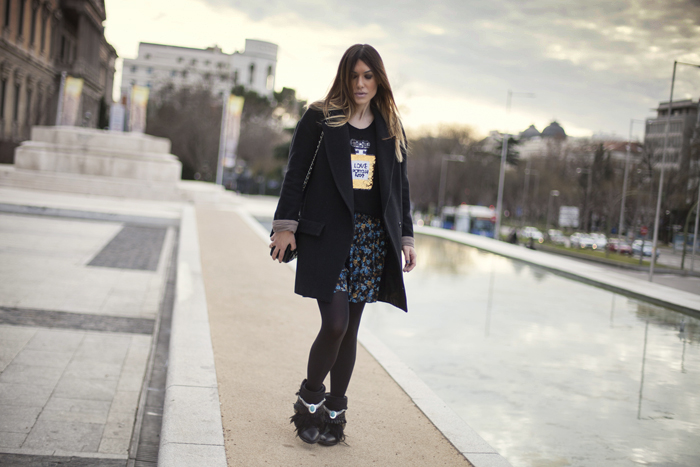 street style barbara crespo apache style boots fashion blogger madrid outfit