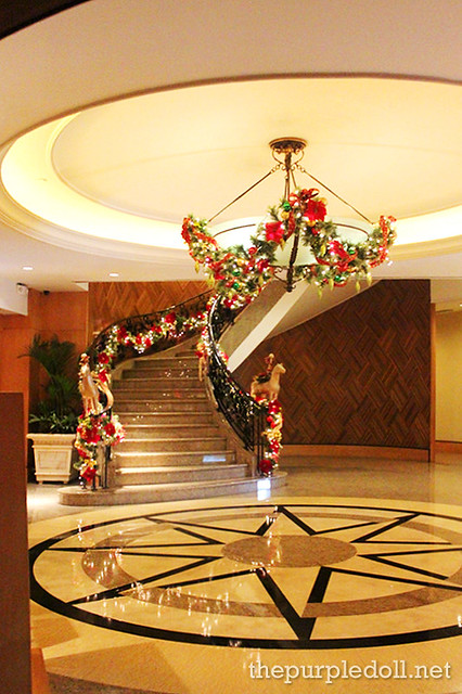 Lobby and Staircase at Bellevue Manila Main Wing
