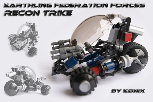 Recon Trike- Earthling Federation recce buggy