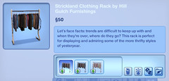 Strickland Clothing Rack by Hill Gulch Furninshings