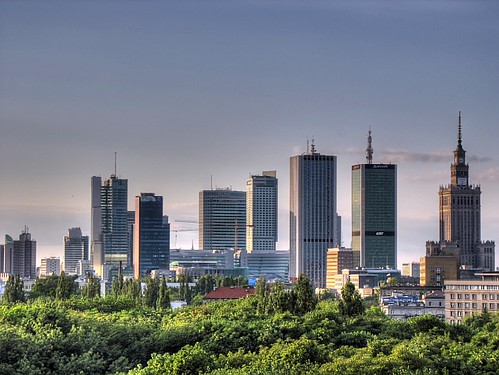 華沙，波蘭首都。圖片來源：維基百科