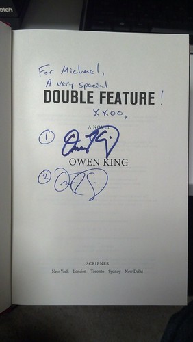 Owen King autographs