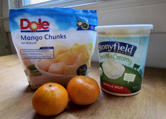 Orange Creamsicle Smoothie Ingredients