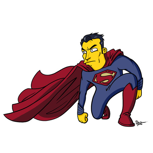 Superman / Simpsonized