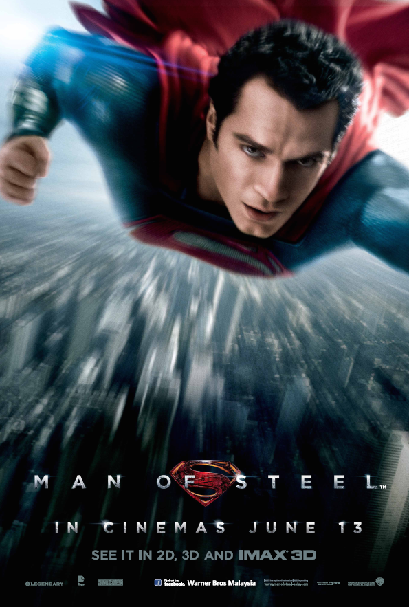 poster man of steel superman