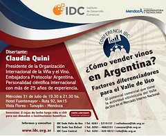 Conferencia Solidaria: ¿Cómo vender vino en Argentina?