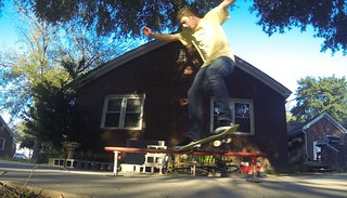 Philip on His Skateboard-001