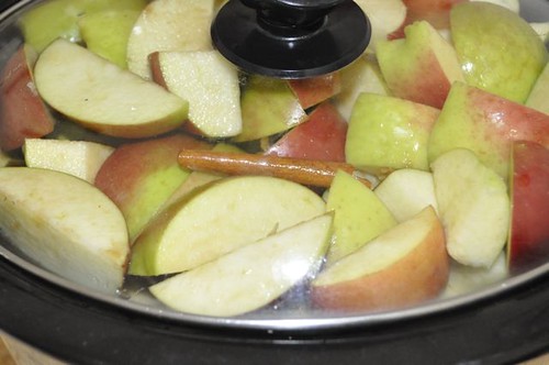 apple sauce in the slow cooker 11