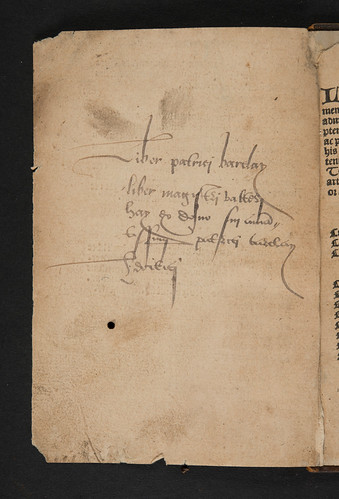 Ownership inscriptions in Guido de Monte Rochen: Manipulus curatorum