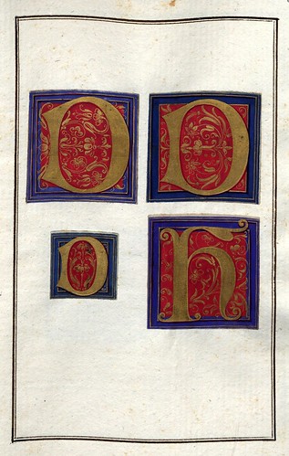 007-Álbum de las iníciales medievales-fol 33r- Biblioteca Nacional de Polonia