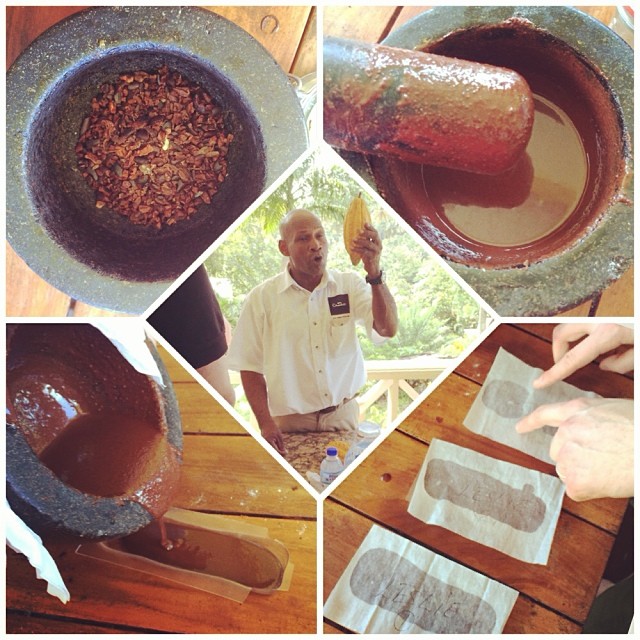 Hotel Chocolate making session by Cuthbert Monroque