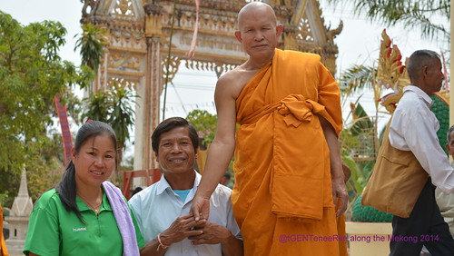 Makha Bucha Day 2014 (Pali language= to honor)(3) by tGENTeneeRke along the Mekong river