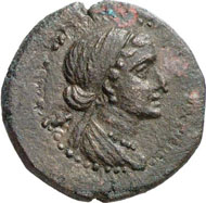 CYPRUS. Cleopatra VII, 50-31