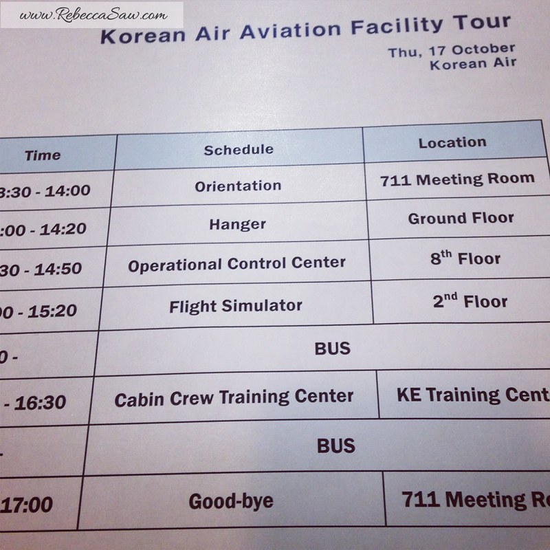 Korean Air Aviation Facility Tour - Seoul, Korea - Asian On Air Program