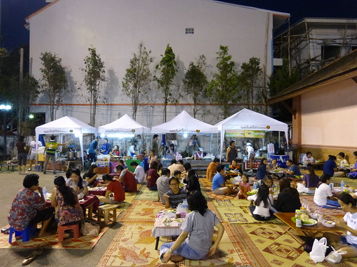 Night market in Chiang Rai, photo courtesy the Places We Go