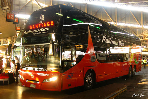 Pullman Bus en Santiago | Youngman Skyliner JNP6137S / FXFW96