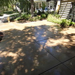 Salt Finish Driveway With Color