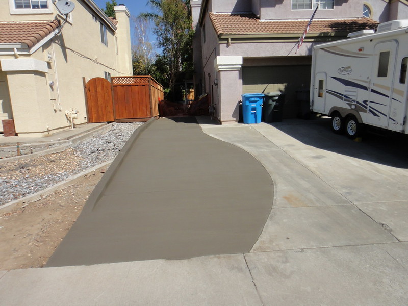 Driveway Exension Just Finished