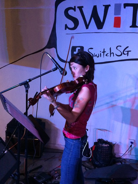 Eileen Chai on violin