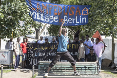 refugee camp berlin-oranienplatz