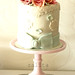 floral mini cake