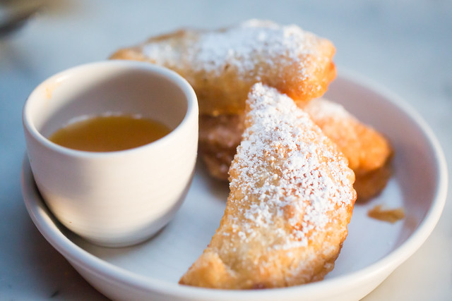 Fried Apple Turnovers with Caramel Sauce, A 16 Oakland