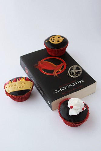 The Hunger Games Catching Fire Cupcakes