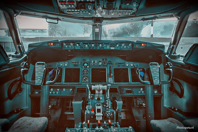 transavia kockpit