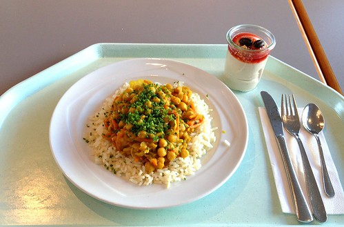 Pikantes Kichererbsencurry / Zesty chickpea curry