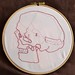 Skull embroidery hoop DSC_0155 (3)