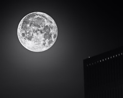 Moon over Tulsa