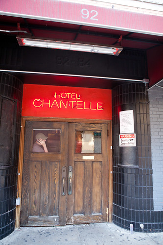 Entrance to Hotel Chantelle