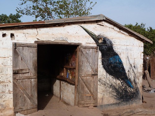 Graffiti in Gambia