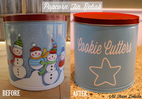 Popcorn Tin Before After