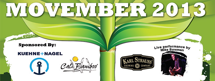 Cali Bamboo Supports Movember 2013