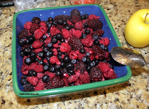 berry berry fruit crumble recipe