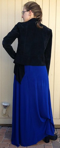 Cobalt Blue Maxi Skirt