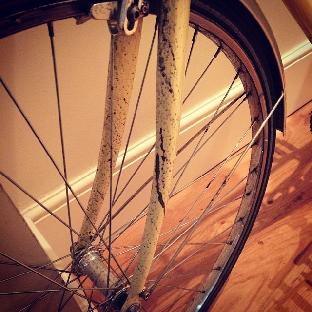 Cream bike problems ...