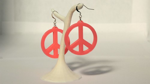 Peace and Love earings