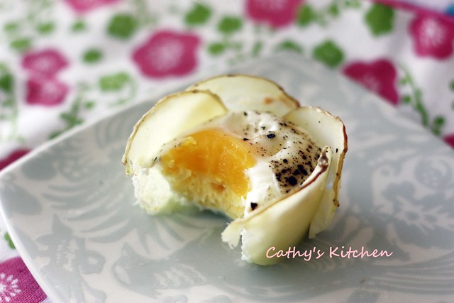 馬鈴薯烤蛋 Baked Egg with Slice Potato 5