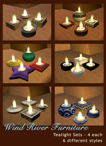 Tealight Sets by Teal Freenote