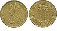 1928 British West Africa 2 shilling