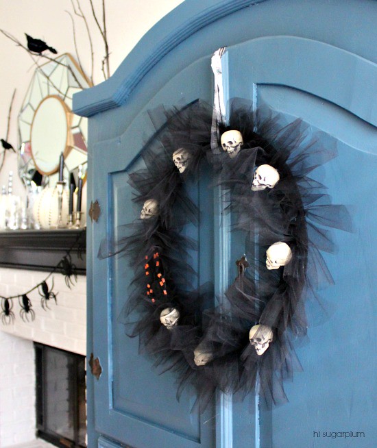 Hi Sugarplum | Halloween Tulle Wreath