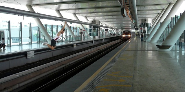 In future, all NSFs and NSmen must be able to jump over a moving MRT train to pass IPPT 