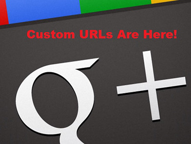 What is Google Plus custom URL?