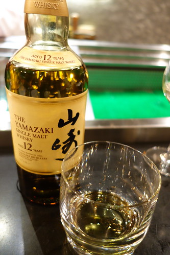 Ending the meal at IKYU with The Yamazaki 12 years