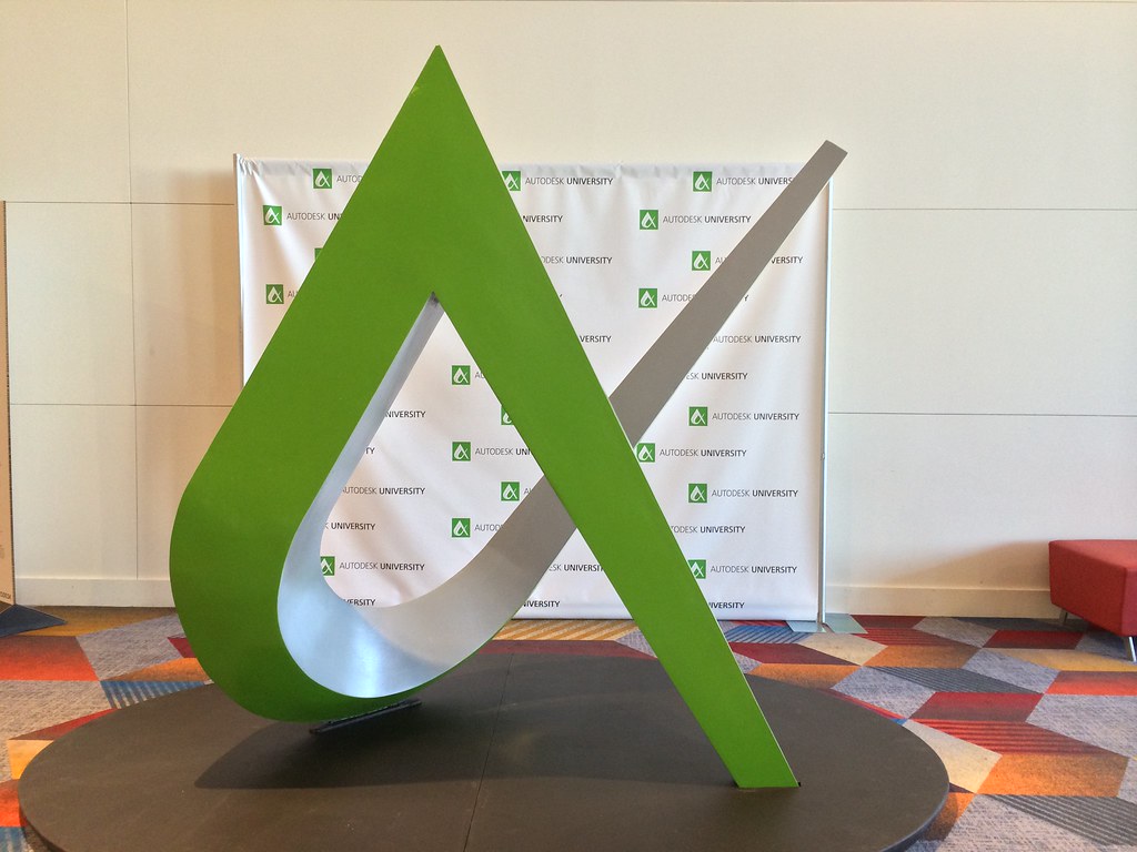 Big AU Logo at Autodesk University 2013