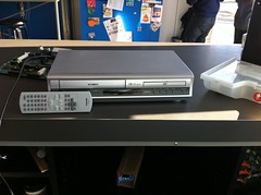 Toshiba VCR/DVD combo