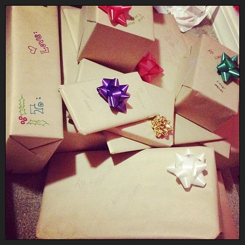 Brown Paper Christmas Wrappin