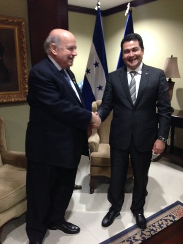 Secretario General de la OEA se reunió con el presidente electo de Honduras